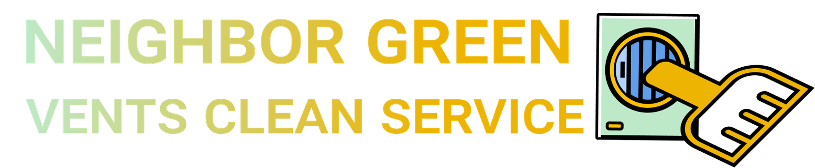 Neighbor Green Vents Clean Service Logo
